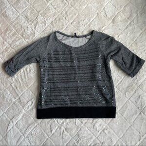 Victoria's Secret | Sequin Stripe Supermodel Essentials Knit | Size Extra Small